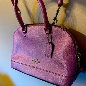 Coach Metallic Pink Purse